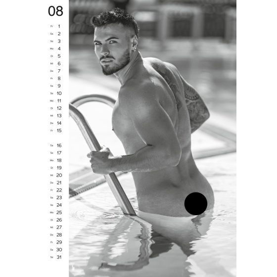 Pin-up Calendar Men 2025 - (1pcs)