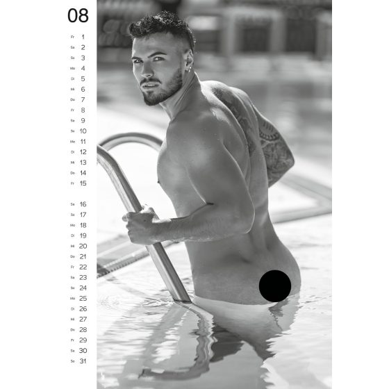 Nude Male Calendar - 2025 (10 pcs)