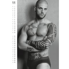 Nude men's calendar - 2025 (10pcs)