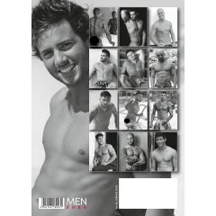 Nude men's calendar - 2025 (10pcs)