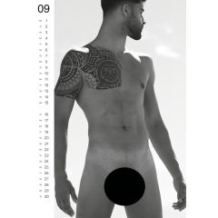 Pin-up Calendar HC Real Cocks - 2025 (10pcs)