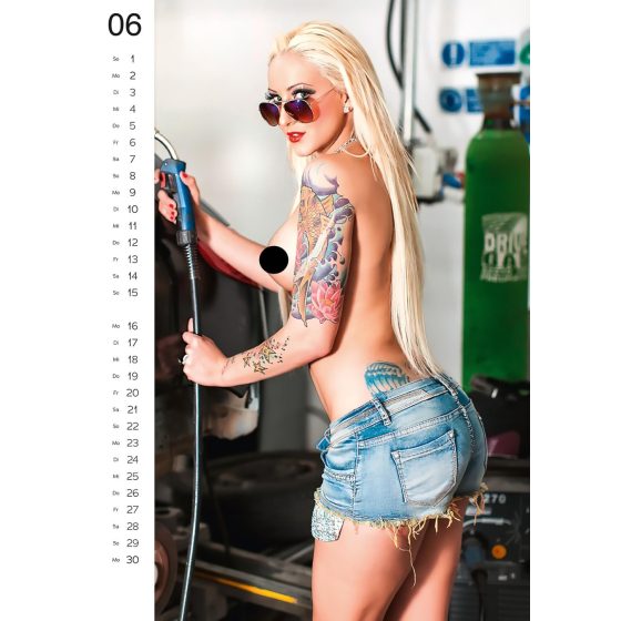 / Tattoo Women Calendar 2025 (10 pcs)