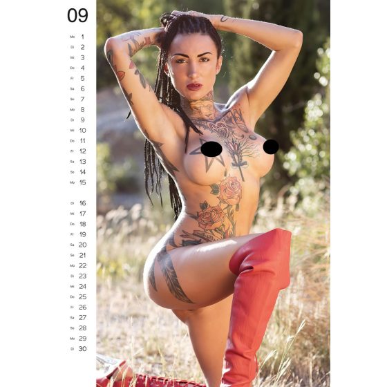 / Tattoo Women Calendar 2025 (10 pcs)