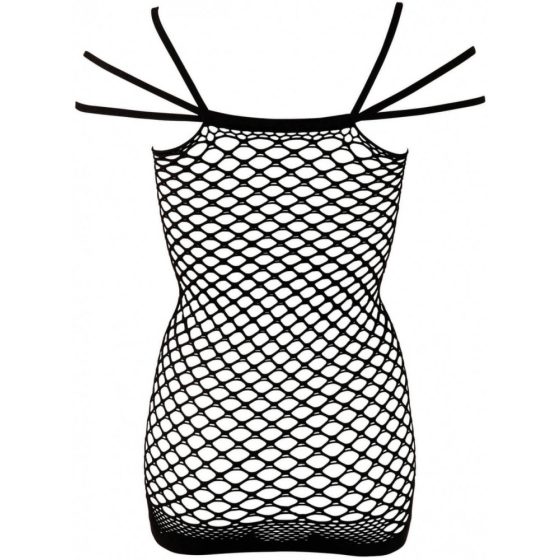 NO:XQSE - Sexy Fishnet Mini Dress - Black (S-L)