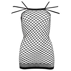 NO:XQSE - Fishnet Sex Mini Dress - Black (S-L)