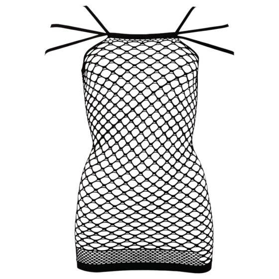 NO:XQSE - Sexy Fishnet Mini Dress - Black (S-L)