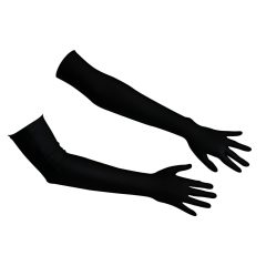 Cottelli - Satin Gloves - Black (S-L)