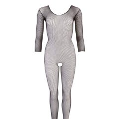NO:XQSE - Full Body Fishnet Bodysuit - Black (S-L)