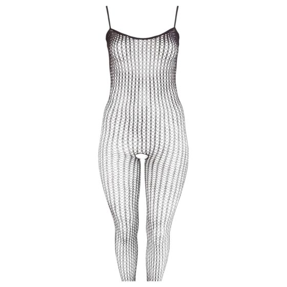 NO:XQSE - Open Mesh Bodysuit (Black)