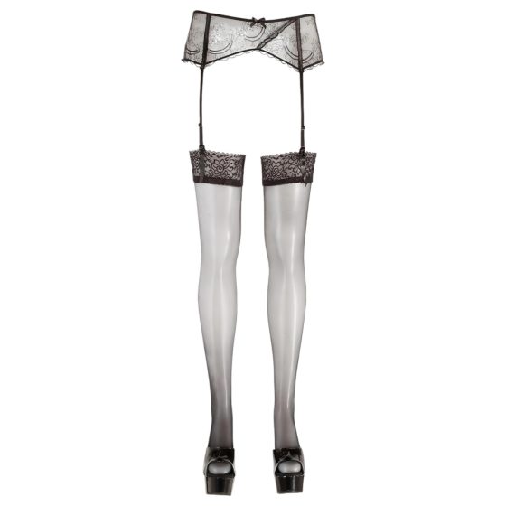 Cottelli - Lace Stockings (Black)