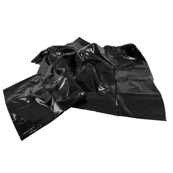 Shiny Duvet Cover - Black (135 x 200cm)