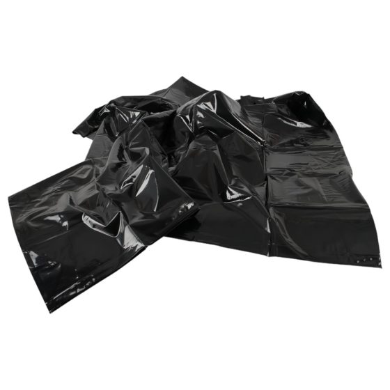 Shiny Duvet Cover - Black (135 x 200cm)