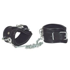 ZADO - leather ankle cuffs (black)