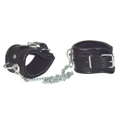 ZADO - leather ankle cuffs (black)