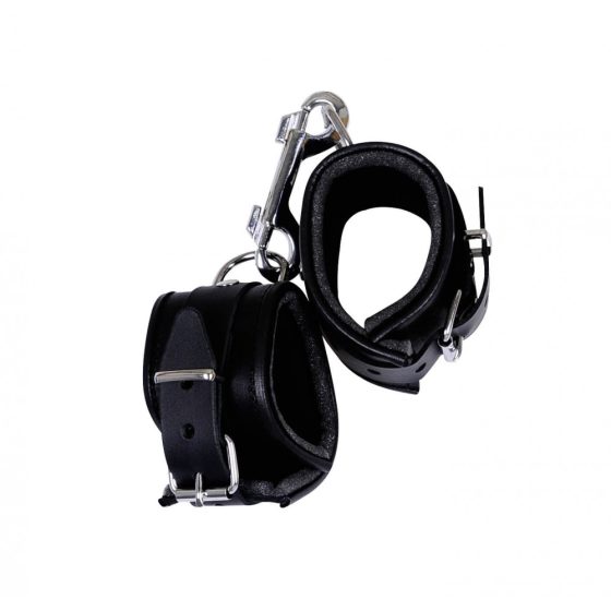 ZADO - Leather Wrist Cuffs (Black)