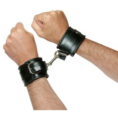 ZADO - Leather Wrist Cuffs (Black)