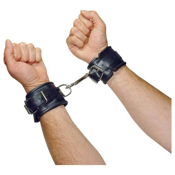 ZADO - Leather Wrist Cuffs (Black)