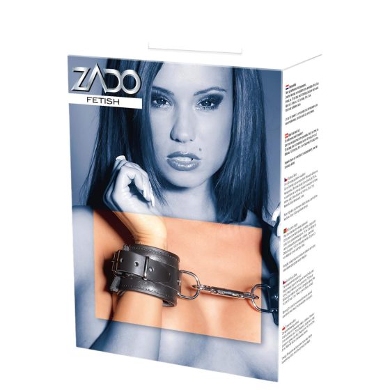 ZADO - Leather Wrist Cuffs (Black)