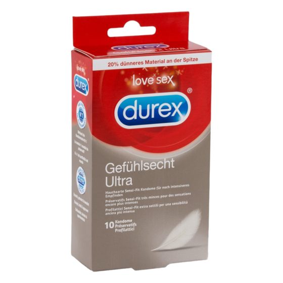 Durex Feel Ultra Thin - Ultra Realistic Condoms (10pcs)
