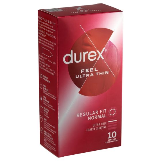 Durex Feel Ultra Thin - Ultra Realistic Condoms (10pcs)