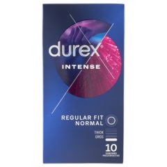 Durex Intense - ribbed and dotted condoms (10 pcs)