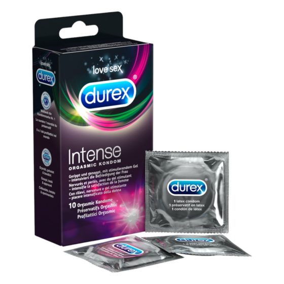 Durex Intense - Ribbed and Dotted Condom (10 pcs)