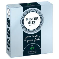 Mister Size Thin Condom - 47mm (3 Pack)