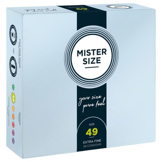 Mister Size Slim Condoms - 49mm (36 pack)