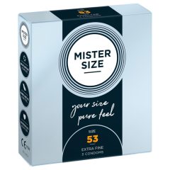 Mister Size Thin Condoms - 53mm (3 Pack)