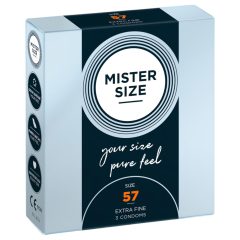 Mr. Size Thin Condoms - 57mm (3 pack)