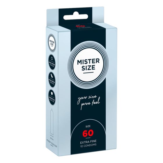 Mister Size Slim Condoms - 60mm (10 Pack)