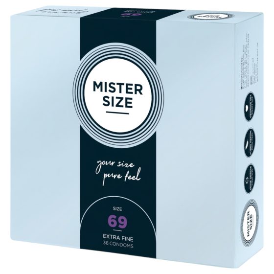 Mr. Size Slim Condoms - 69mm (36 Pack)