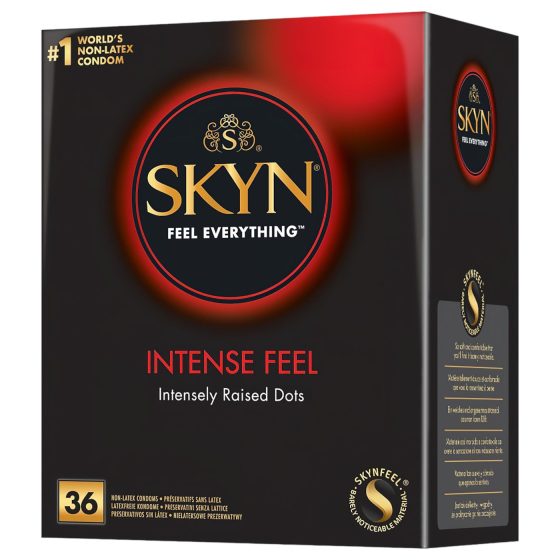 Manix SKYN Intense Feel - Vegan Latex-Free Condoms (36 Pack)