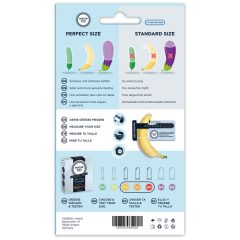Mister Size Trial Pack with Penis Measurer - M 3pcs