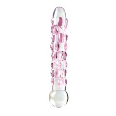 Icicles No. 7 - beaded glass dildo