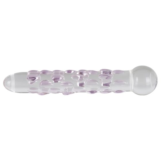 Icicles No. 7 - beaded glass dildo