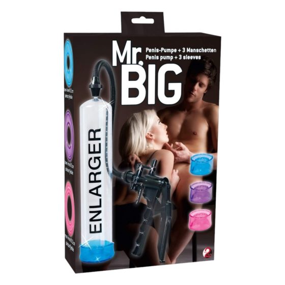 You2Toys - Mr. Big - Penis Pump Set (Transparent)