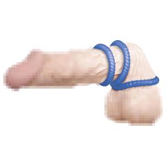 You2Toys - Desire Penis Ring Trio - Blue