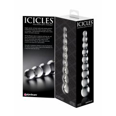 Iciles No. 2 - Glass Dildo (Clear)