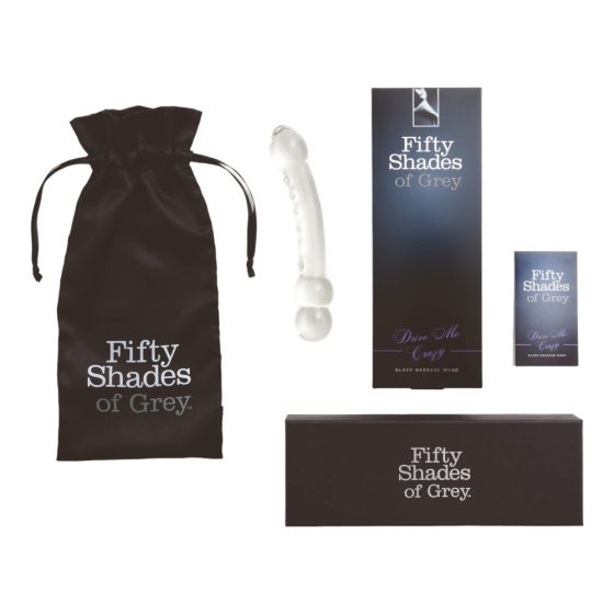 Fifty Shades of Grey - Drive me crazy glass dildo