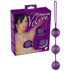 You2Toys - Velvet Purple, Triple Kegel Ball