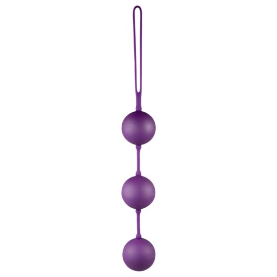 You2Toys - Velvet Purple, Triple Kegel Ball