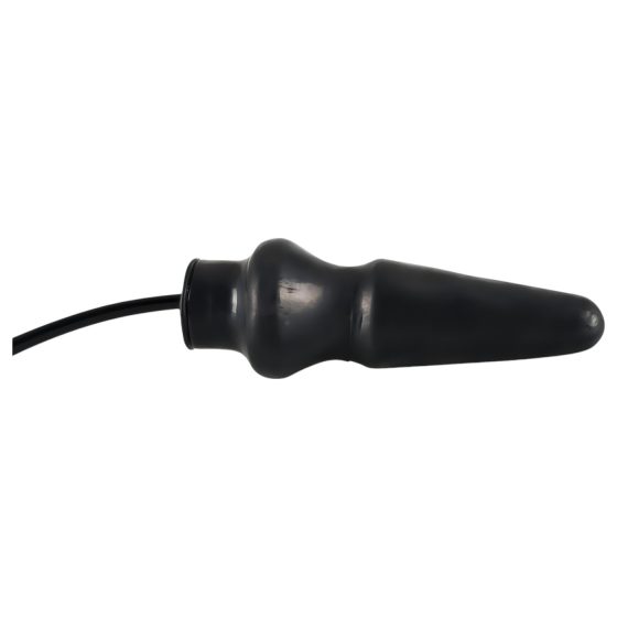 Inflatable Large Anal Cone (Black) - LATEX