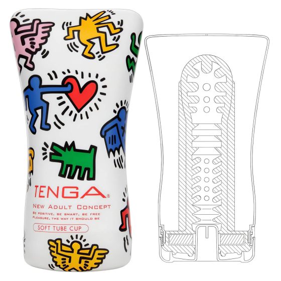 Keith Haring Edition TENGA - Soft Tube