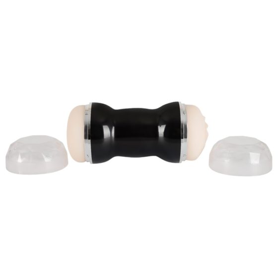 You2Toys - Pussy and Ass Dual Masturbator (Black)