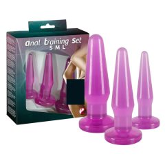 You2Toys - Anal Training Dildo Set - 3pcs (Purple)