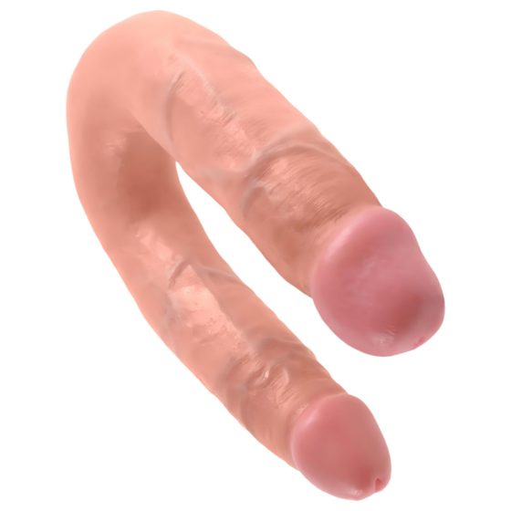 King Cock Double Dildo (Medium) - Natural