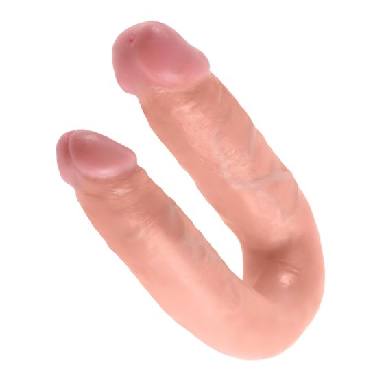 King Cock Double Dildo (Medium) - Natural