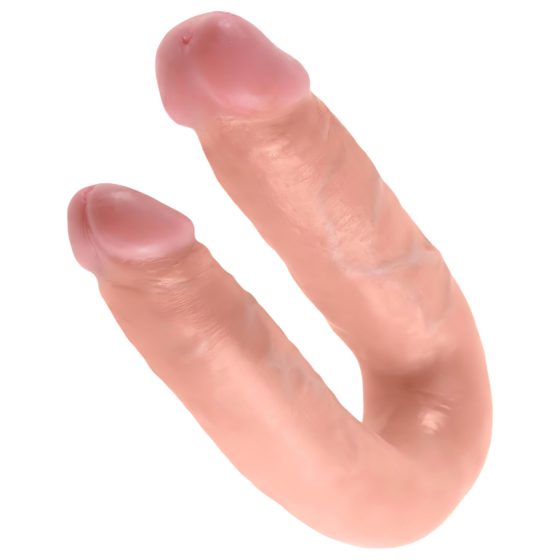 King Cock Double Dildo (Medium) - Natural