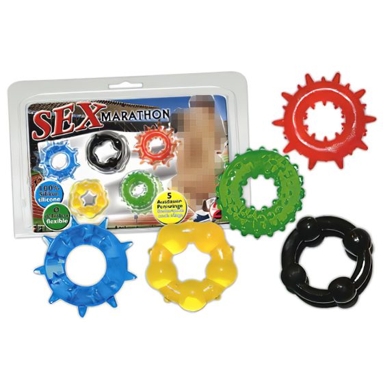 / You2Toys - Sex Marathon Cock Rings